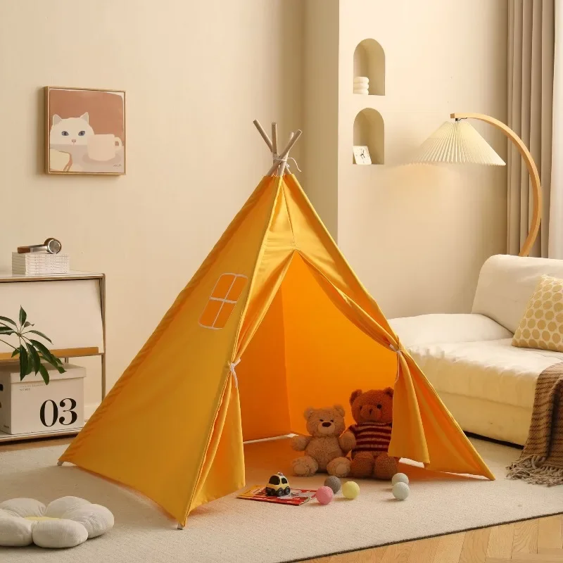 Indoor Kids Tent Playhouse Boys Girls Native American Style Princess Castle Toy House Ready Stock Indoor Children's Room