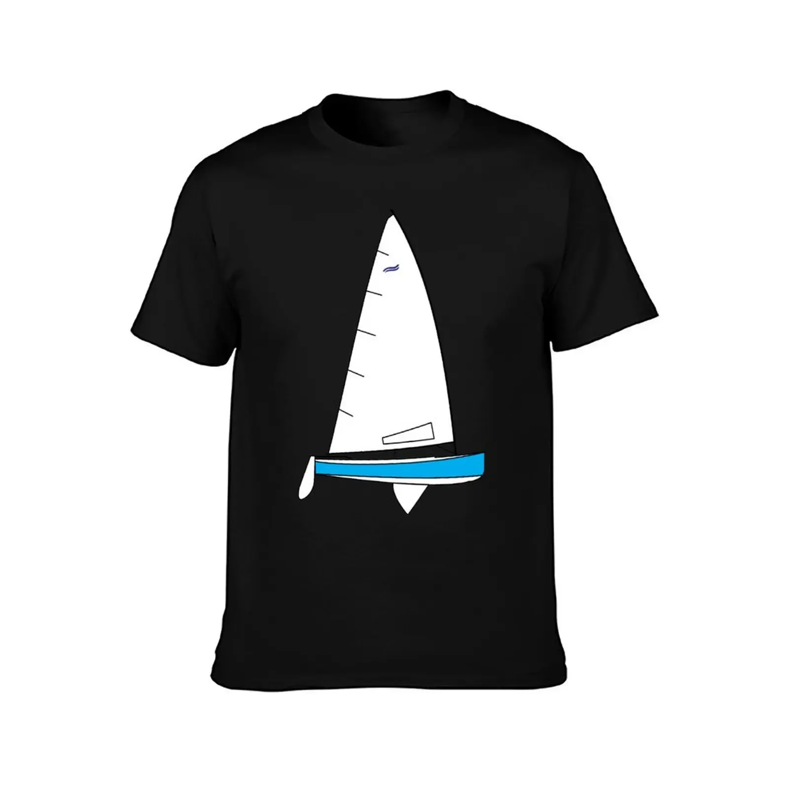 Finn Sailing Dinghy T-Shirt vintage blacks vintage t shirts men workout shirt