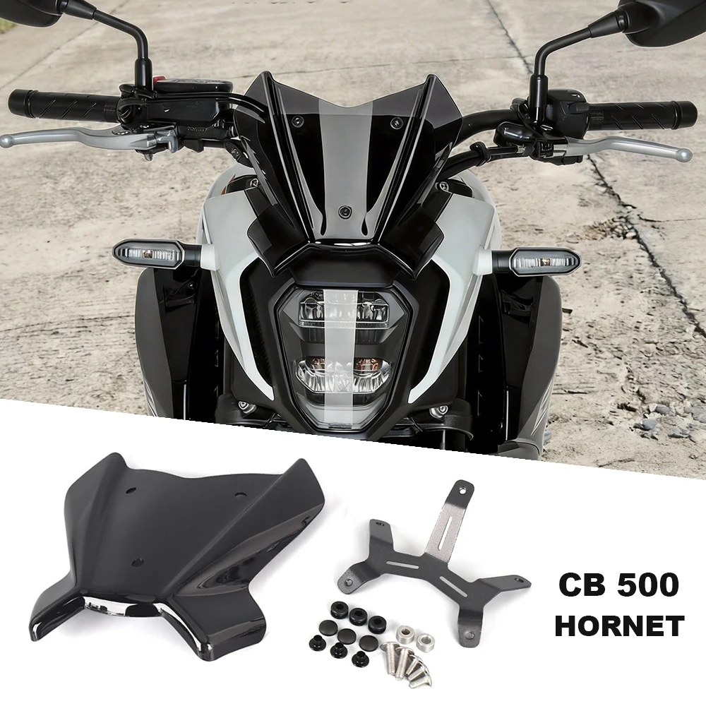 

For Honda CB500 Hornet CB 500 2024 2025 Acrylic Motorcycle Windshield Windscreen Wind Deflector Fairing Front Screen Visor