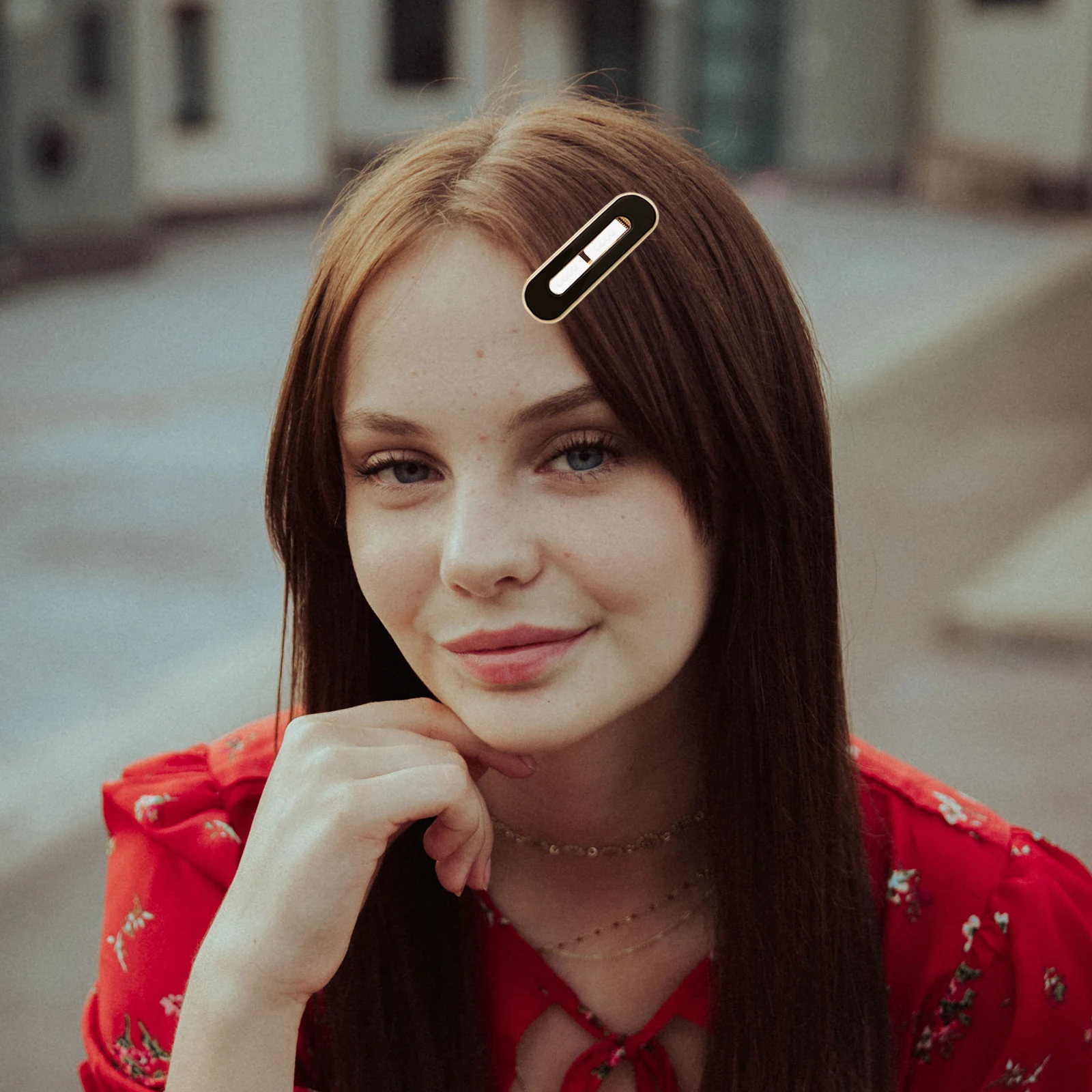 

100 Pcs Clip Anti-slip Strips Durable Safe Long Use Fine Workmanship Non-slip Hairpin Accessories Portable Lightweight Easy