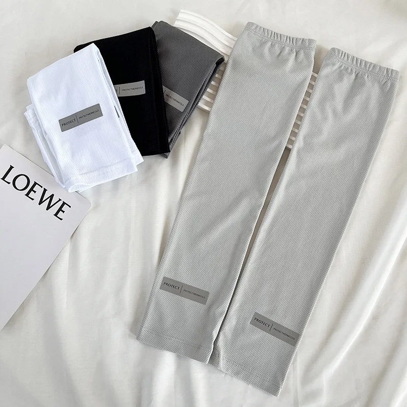 الأشعة فوق البنفسجية حماية الجليد الأكمام الرجال النساء الصيف الشمس حماية أكمام أذرع تبريد العرق ماصة في الهواء الطلق ركوب الدراجات القيادة أكمام أذرع تبريد قفازات #6