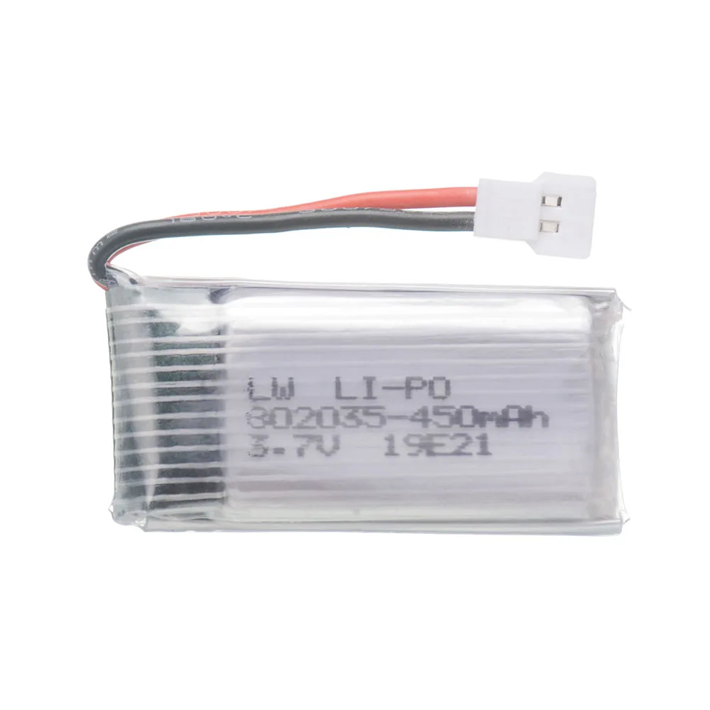 H31 Battery 3.7V 450mAh Rechargeable Lipo Battery for H31 X4 H107 H6C KY101 E33C E33 U816A V252 RC Quadcopter Drone Spare Parts