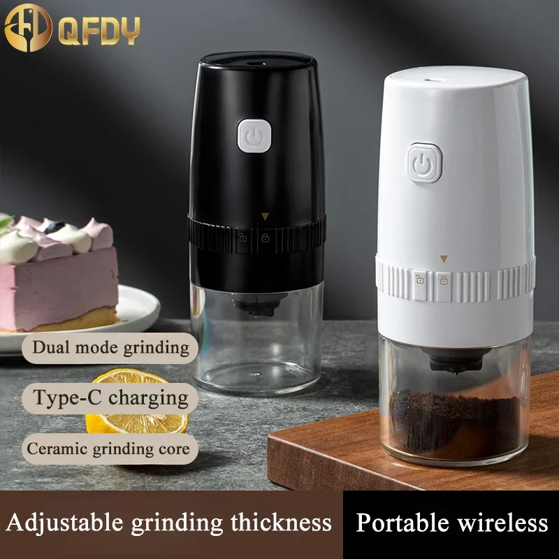 

Coffee Grinder TYPE C USB Charge Professional Ceramic Grinding Core Coffee Beans Mill Grinder New Upgrade Portable Electric