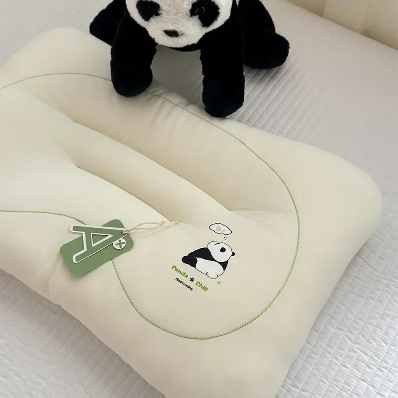 Cool Panda Parent-Child Pillow Washable Not Easy To Collapse Soft and Fluffy Bedding Dormitory Pillow Household Pillow Core Baby