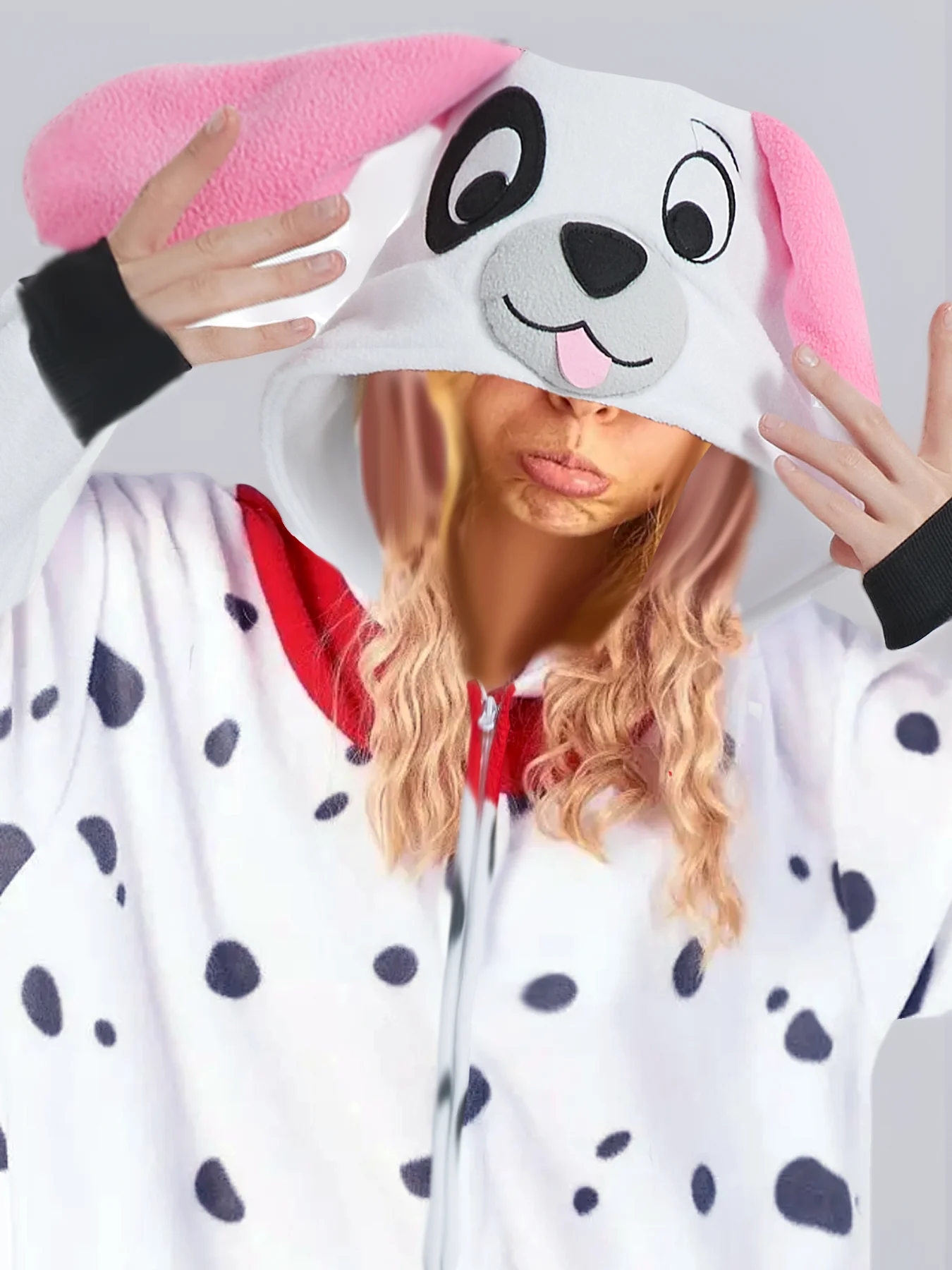 Zipper Unisex Adult Animal-Themed Cosplay Costume Onesie for Going out Or Party Suitable Cosplay Suit