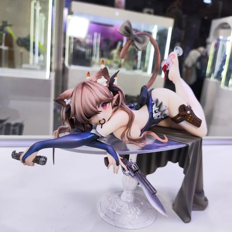 قاتل نيكو 100% الأصلي حقيقية مثير Catgirl البلاستيكية عمل الشكل أنيمي نموذج لجسم اللعب الشكل جمع دمية هدية #1