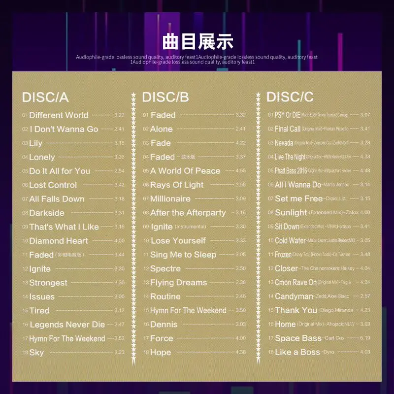 Alan Walker - Ideal World Música europea y americana Disco de vinilo Hi-Fi sin pérdidas + Discos de CD para automóvil para colección de fans y escucha