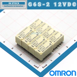 New Authentic Original OMRON Signal Relay G6S-2F-Y 2-5VDC 12VDC 24VDC 3VDC 4.5VDC DC5V 8 Pin