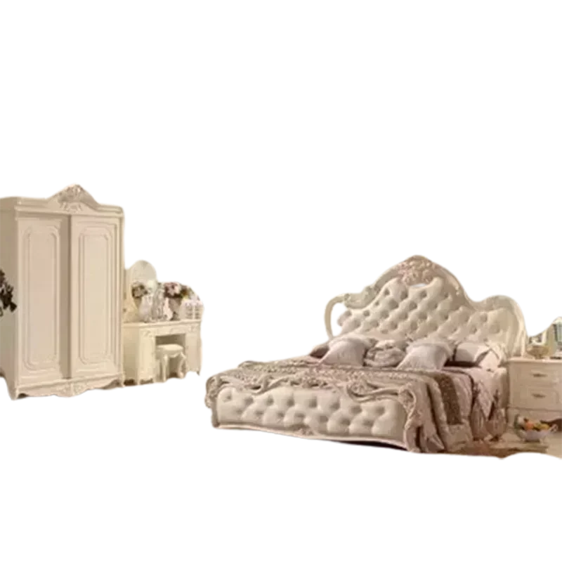 

Master High End Bedroom Set Designer Custom Home Modular Double Bedroom Set Modern European Style Letti E Mobili Furniture