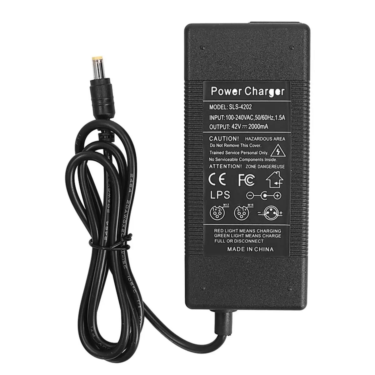 

(X07A) 65W 42V 2A Lithium Battery Charger for Scooters with Connector Cable Adapter Electric Scooter Charger Parts EU Plug
