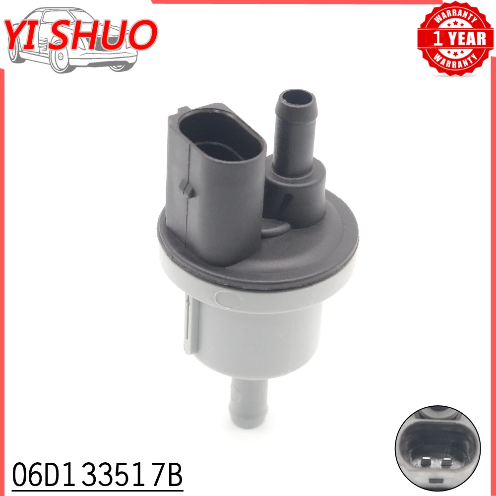 

Car 06D133517B Fuel Vapor Canister Purge Solenoid Valve for Audi A8 A4 Q7 Volkswagen Passat CC Golf Touareg 3.6L 06D 133 517 B