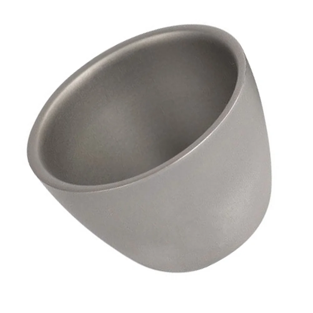 

Portable Titanium Tea Cup Durable Outdoor Camping Coffee Juice Mug For Home Restaurant Hotel Travel Kitchen Barware