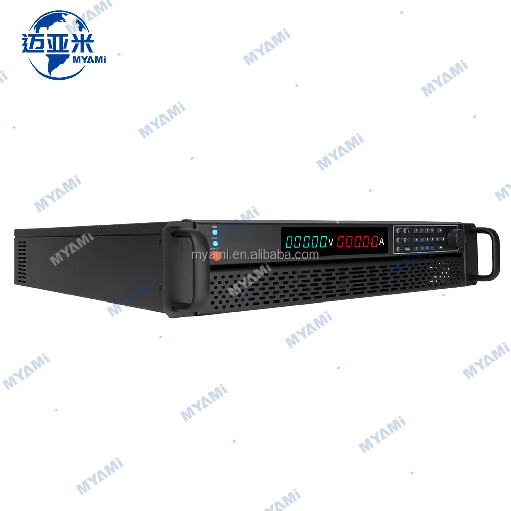 

Myami 4 кВт 6 кВт 2u Rack Mounted Power Supply 600 В 800 В Регулируемый программируемый лабораторный верстак Широкодиапазонный источник питания постоянного тока