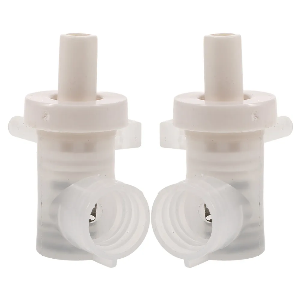 2Pcs Soap Dispenser Pump Heads Replacement Manual for Hotel Bathroom Shampoo Shower Holder Bottle Pump Accessory