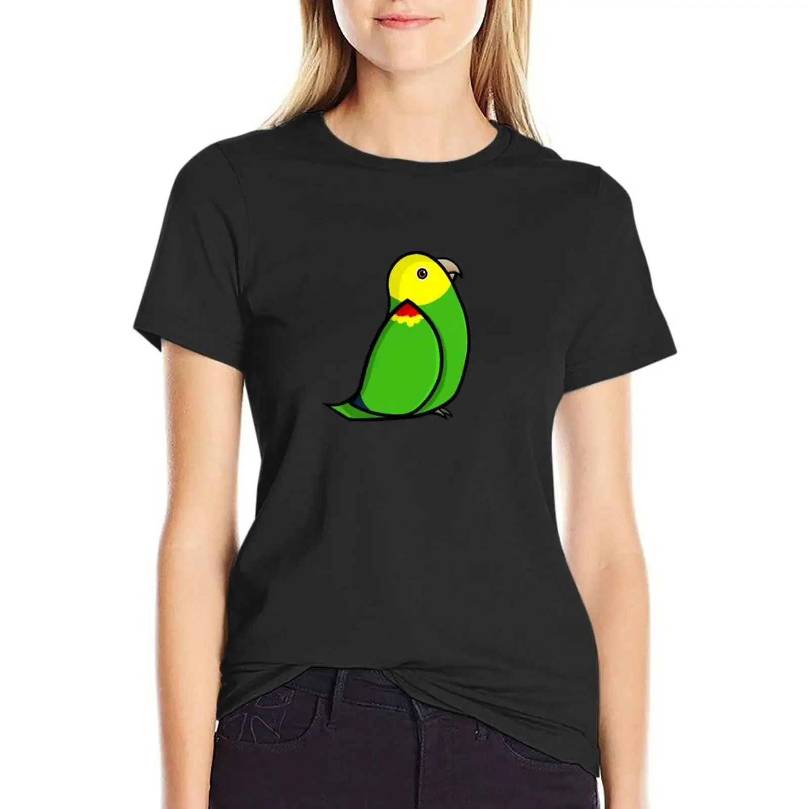 

Double yellow-headed amazon T-Shirt customizeds shirts graphic tees tees graphics Women's tops