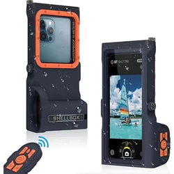 Universal 15M Depth Diving Swimming Waterproof Case For Samsung S22 S21 S20 Plus Note20 Ultra Bluetooth Camera Underwater Cover