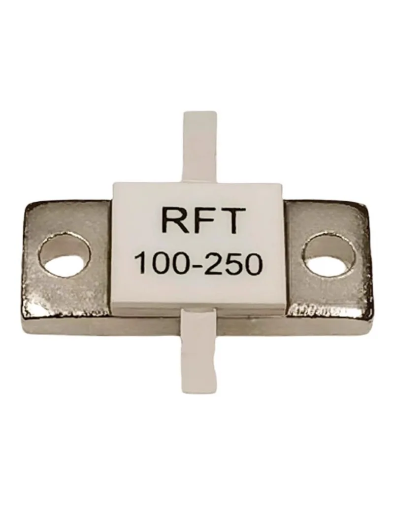 

RFT100-250RM2510 Flanged Double Lead 100 OHM 250W High Power RF Resistor