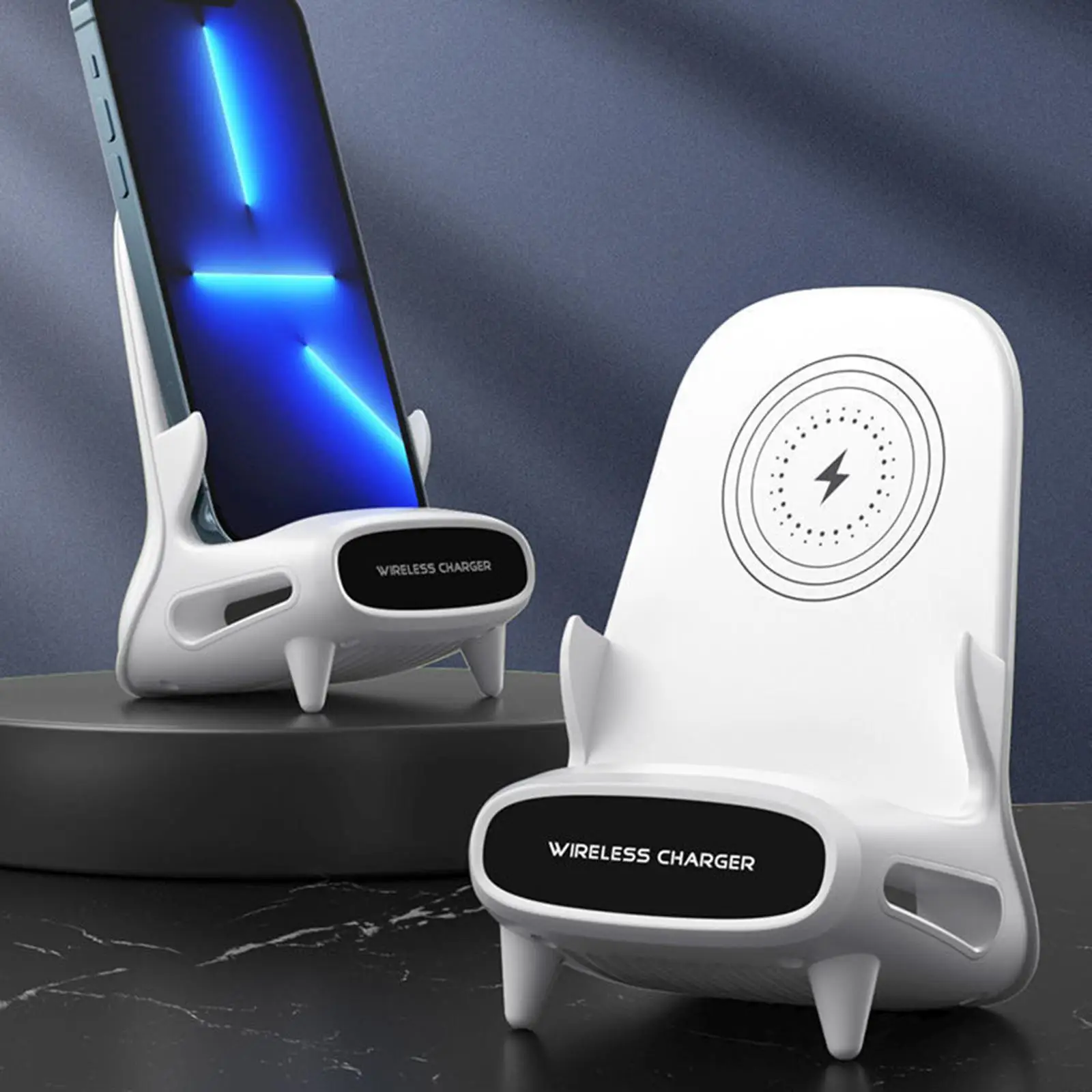 Muilt-Protection 15W Wireless Charger Fast Charging Dock Reliable Convenient