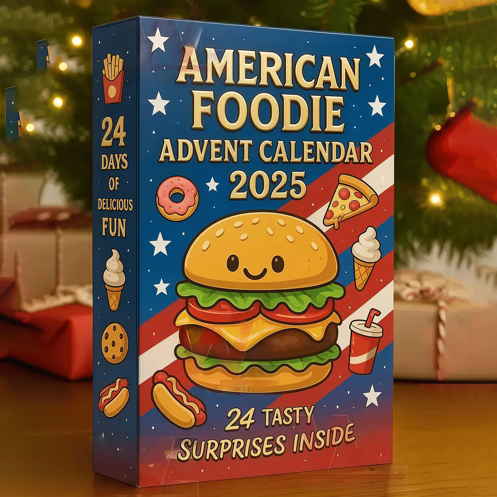 Compte à rebours de Noël Calendrier de l'Avent 2025 contenant 24 pendentifs en acrylique adaptés à diverses montres-bracelets analogiques avec minuterie