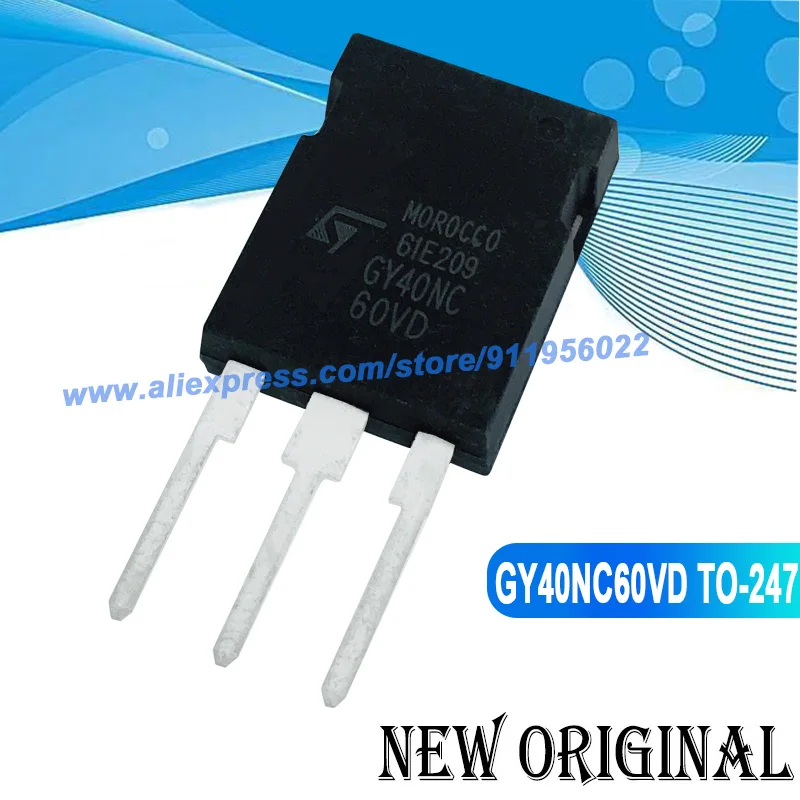 (5 Pieces) GY40NC60VD STGY40NC60VD TO-247 600V / G80H65DFB STGW80H65DFB-4 GW30NC60WD STGW30NC60WD 600V TO-247
