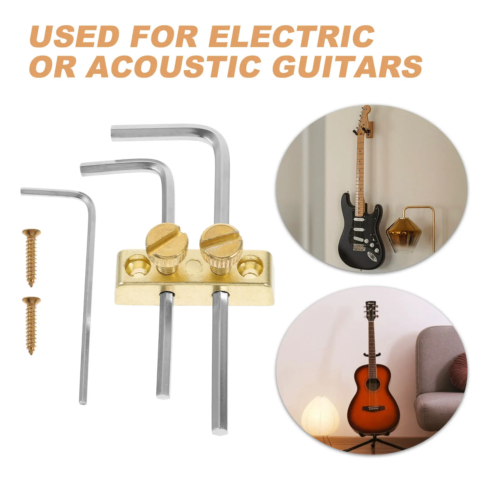 

1 set Guitar Wrench Holder Small Wrench Mount For Electric Bass Truss Rod Adjustment Luthier Tools Guitar Accessories