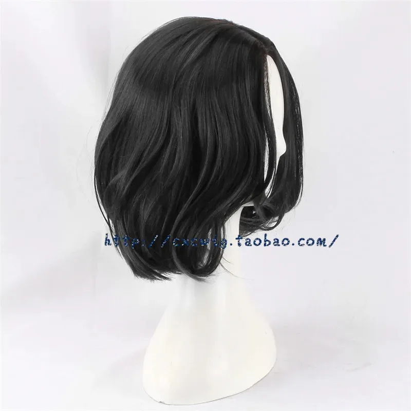 John Wick Black Short Wigs with Wig Cap Women Man Daily Cosplay Party Heat Resistant Fiber5;c,8'z,6.k; view 3