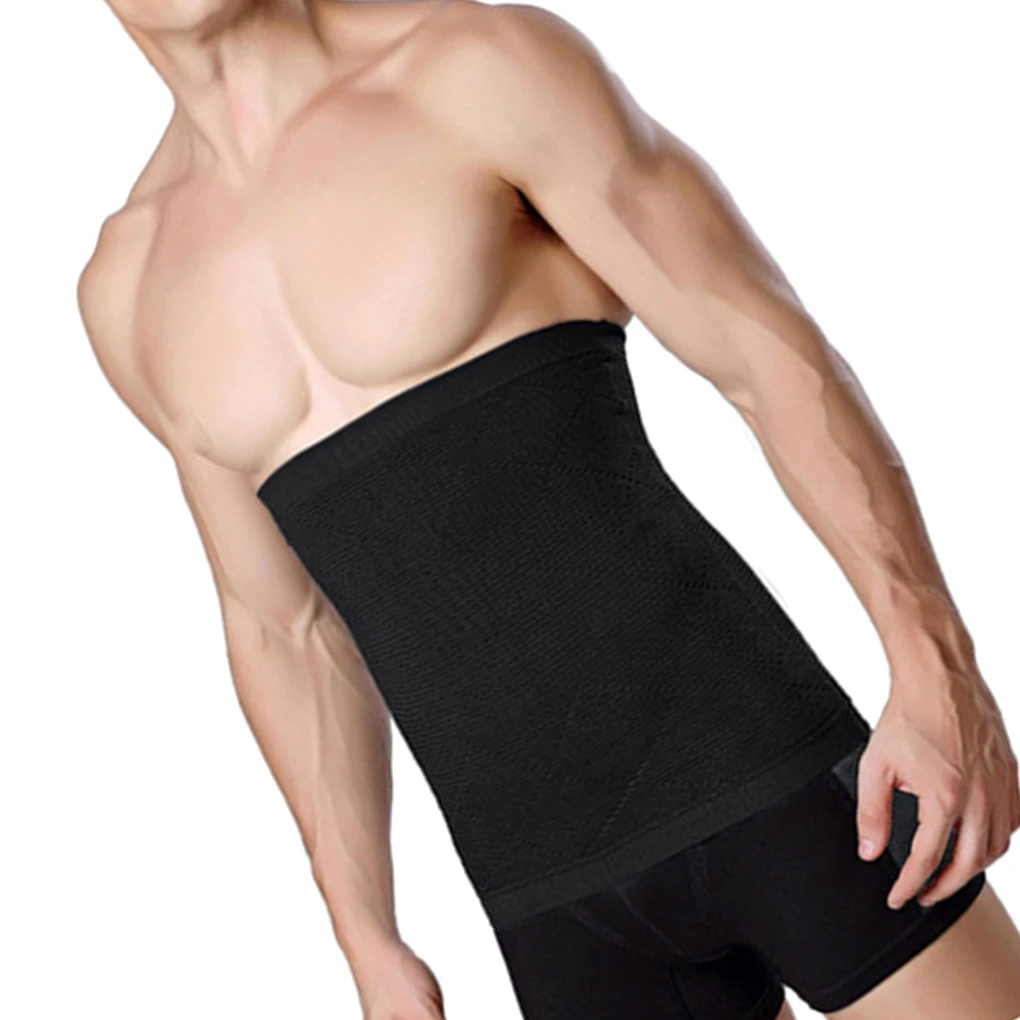 Men Belly Waist Abdomen Belt Shapewear Slim Body Shaper Compression Underwear Band