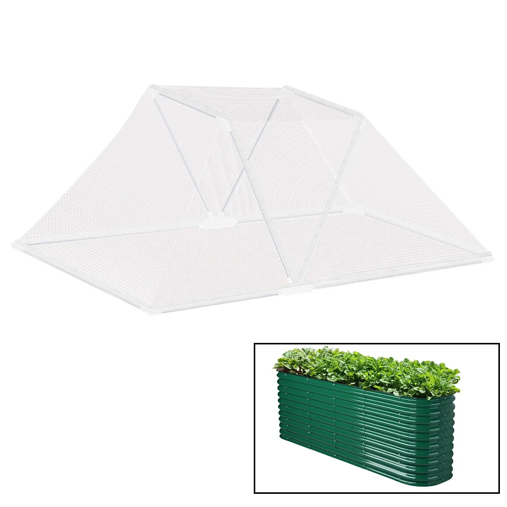 Foldable Plant Cover Protective Net 90x34x36cm For Balcony Garden Strawberries Blueberries Potted Plants Bird Insect Protection