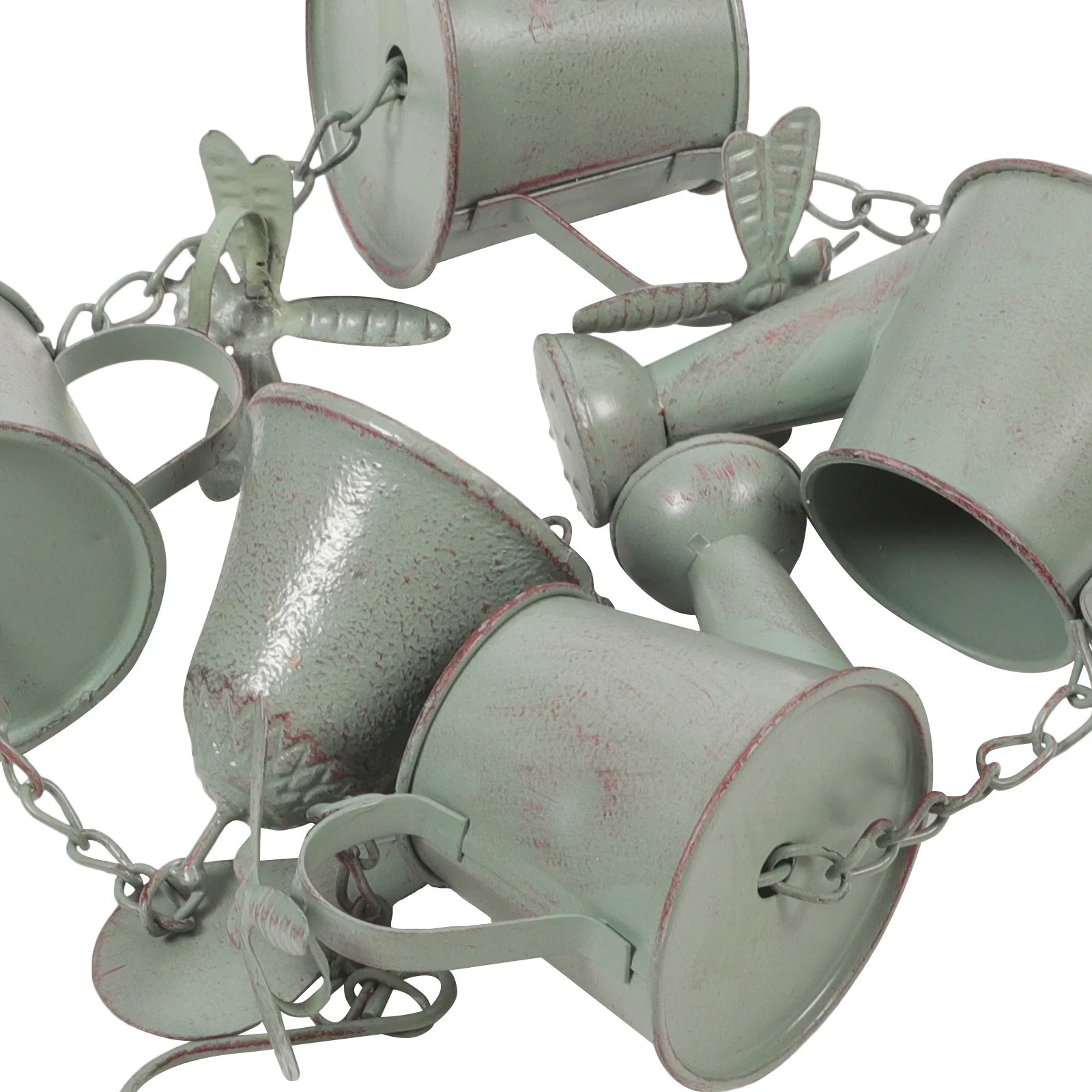 

Metal Rain Chain Bell Vintage Decorative Wind Chime Outdoor Gutter Downspout Rain Chains Garden Decor Wind Chime