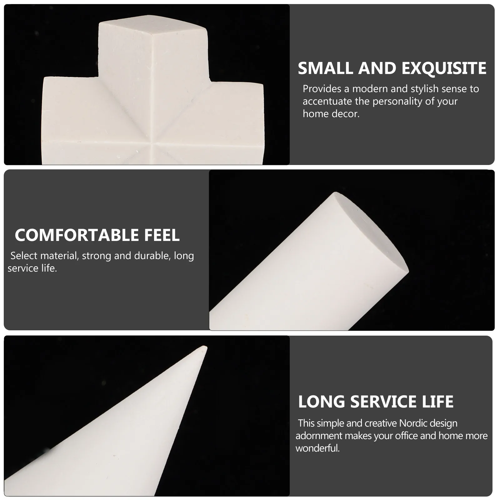 10Pcs Geometrical Resin Sketch Practice Sculpture Portable Drawing Sculpture Training Tools for Sketching Sketch Practice Tool