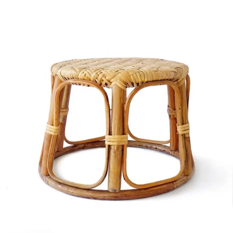 

Environmentally friendly natural and durable rattan stool