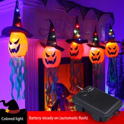 New Halloween Decoration String Lights Pumpkin Ghost LED USB String Lights Festival Venue Decoration Atmosphere Creation Lamp