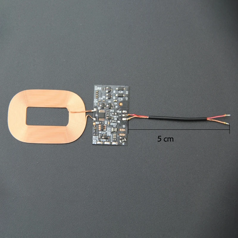 Módulo receptor do carregador sem fio, PCBA Board Coil, Qi universal Android