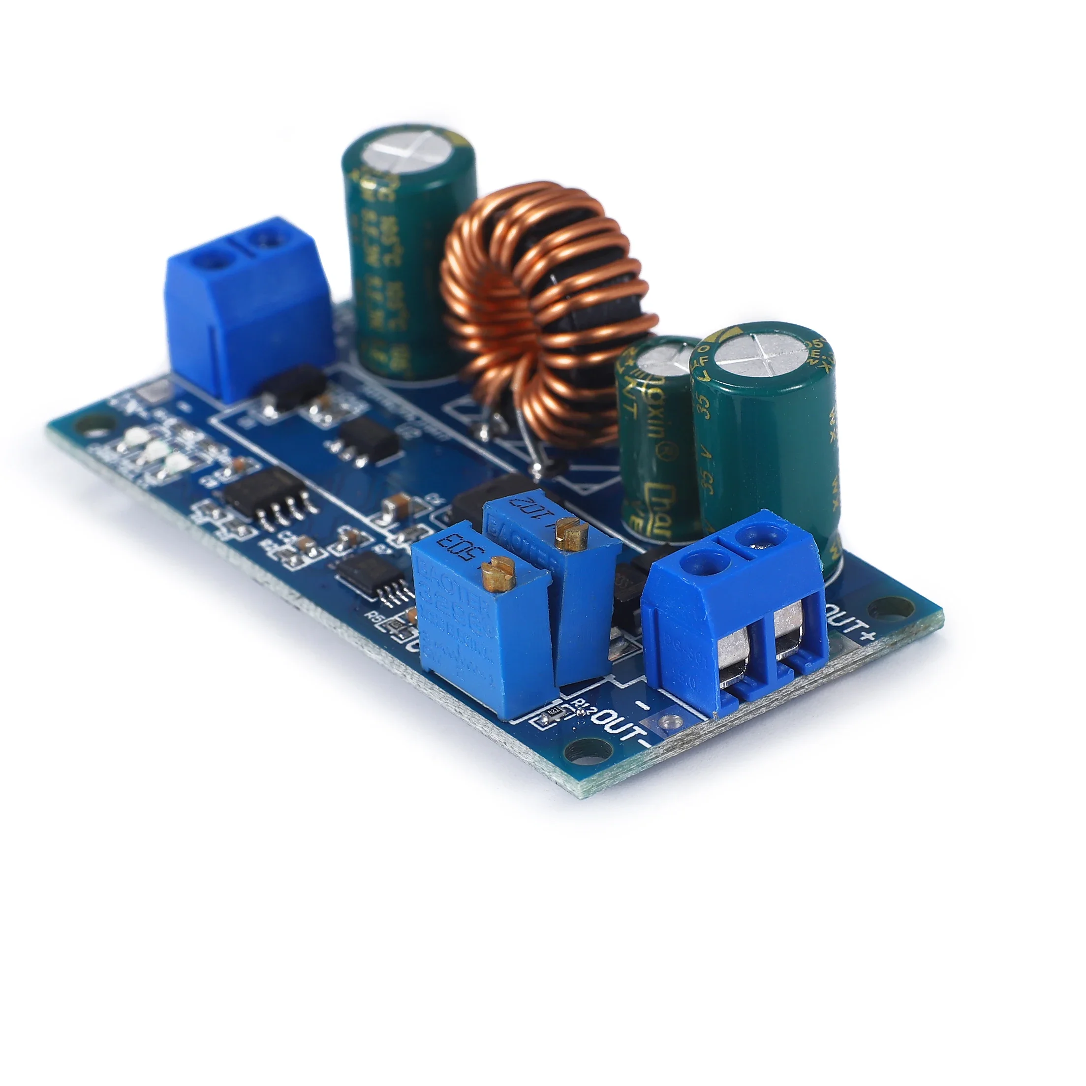 CC CV Adjustable 3A 35W DC 5 -30V to DC 0.5 -30V Step Up Down Buck Boost Converter Power Supply Module Voltage Regulator
