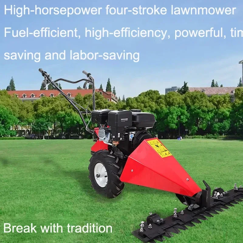 

Multifunctional Gasoline Self-propelled Lawnmower Four-stroke Lawnmower Hand Push Lawnmower Garden Wasteland Lawn Machine Tool