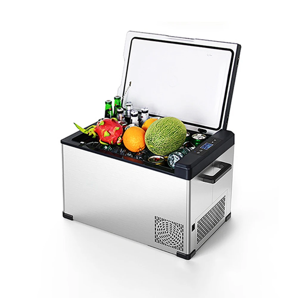 

Small Car Vehicle Portable Fridges Car Refrigerator Freezer with Compressor 50L Fridge for Car