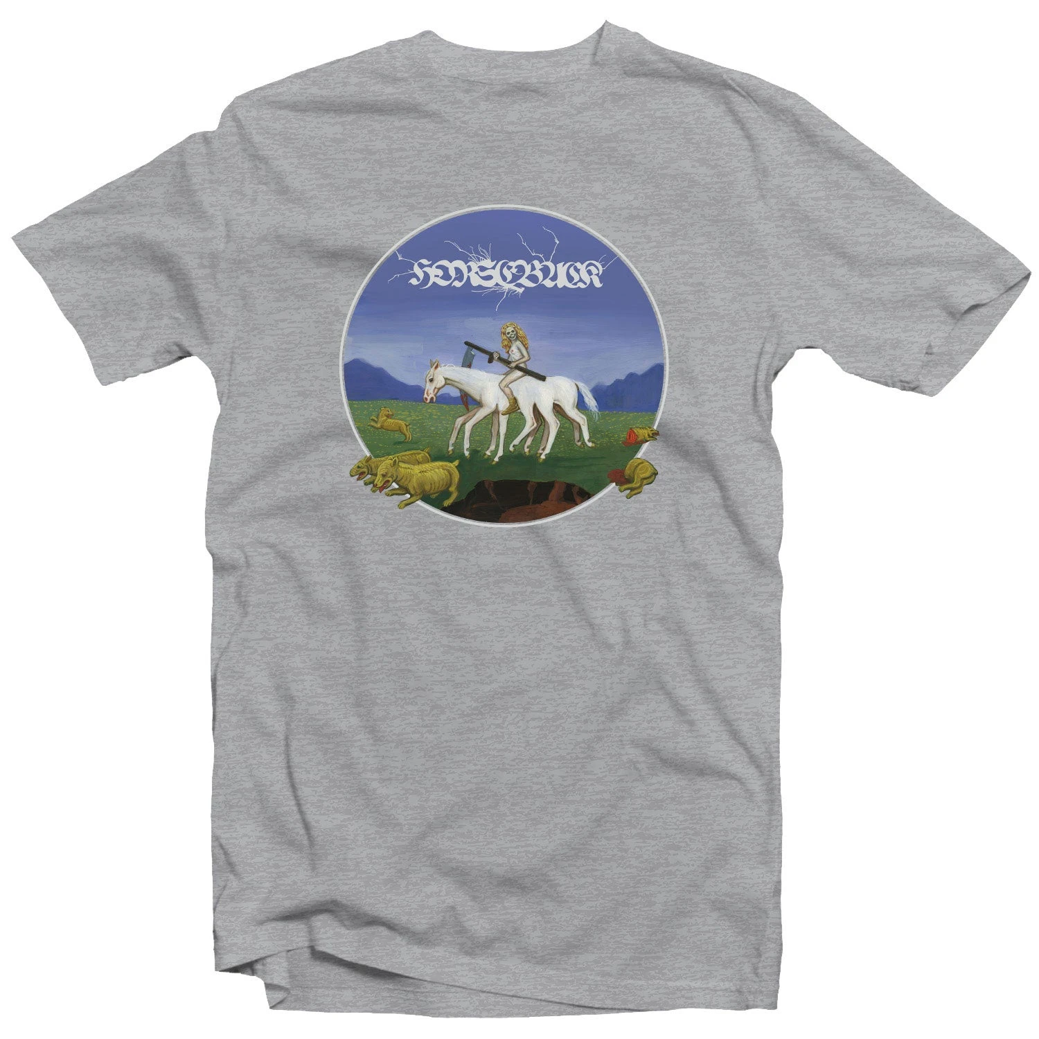 Horseback Dead Ringers Band T-Shirt, 100 % Baumwolle, Grafik-T-Shirt für Männer und Frauen, Sommer-Streetwear-Top