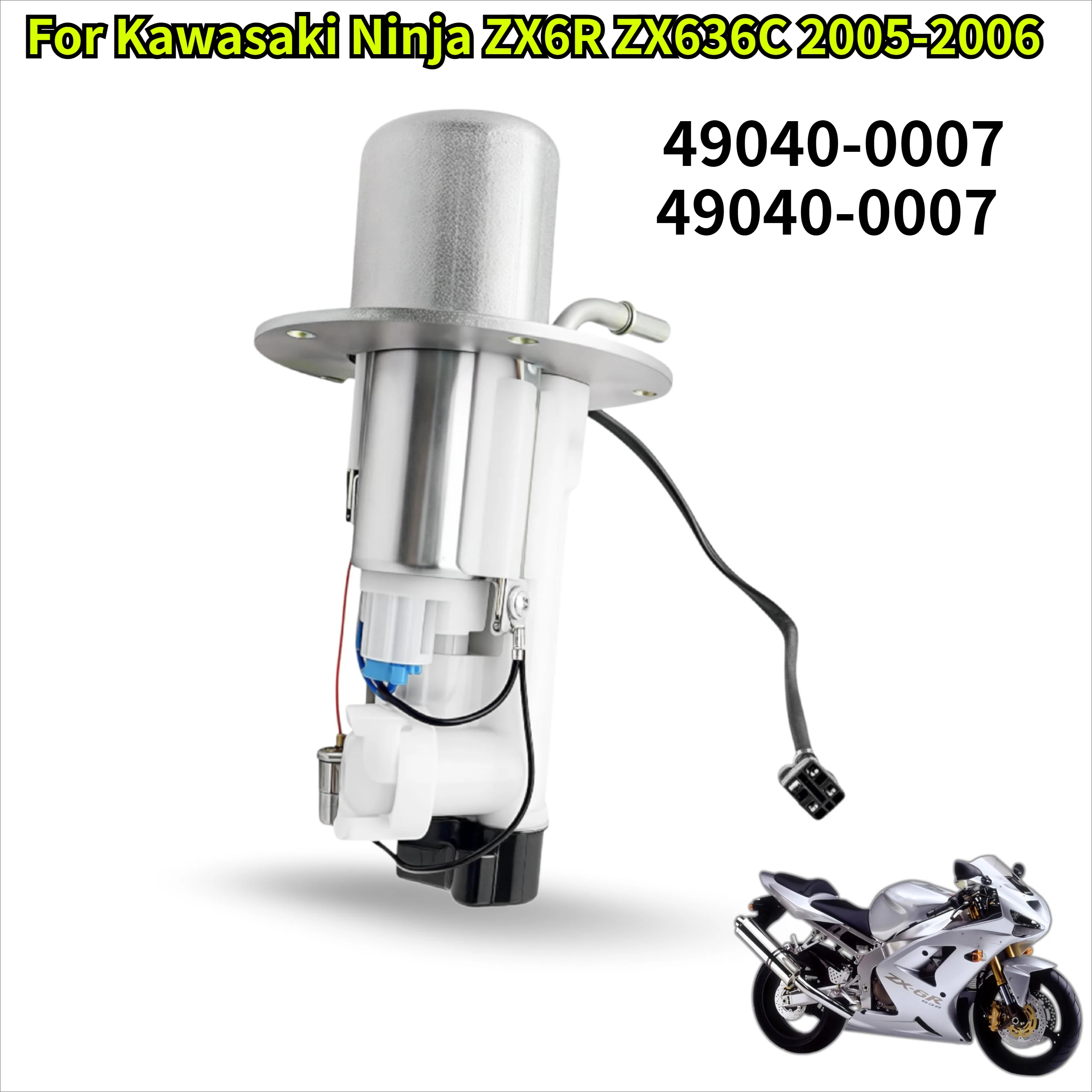 49040-0007 49040-0007 Fuel Pump Module Assembly For Kawasaki Ninja ZX6R ZX636C 2005-2006 ZX6RR ZX600N 2005-2006