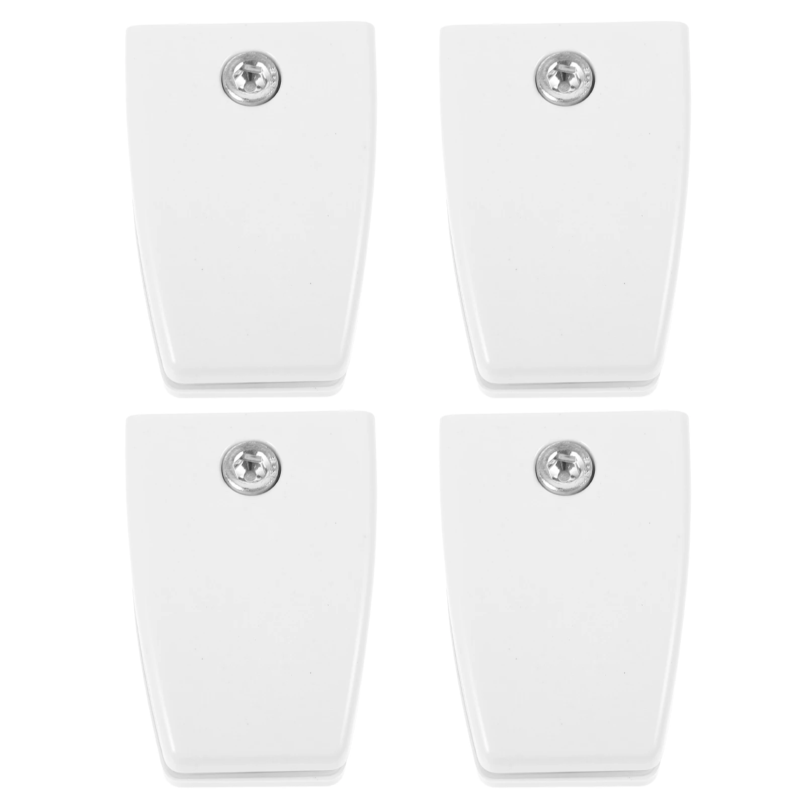 4 Pcs Screen Clip Partition Clamp Panel Desk Divider Support Abs Privacy Holder Glass Dividers