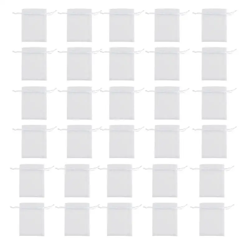 

G6KF 50Pcs Breathable Nylon Fruit Protective Bags with Drawstring Penetrating Fruit