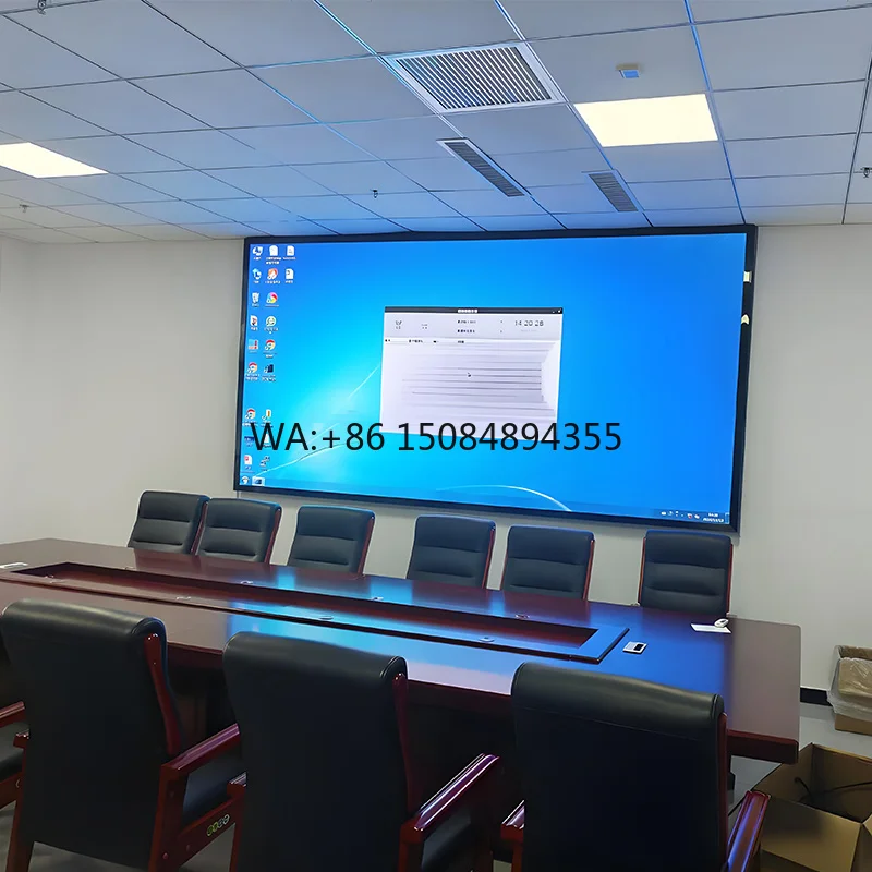 High-Definition Full Color LED Video Wall Indoor COB Panels (P0.93-P2.34) 8K Resolution Waterproof Conference Monitoring Control