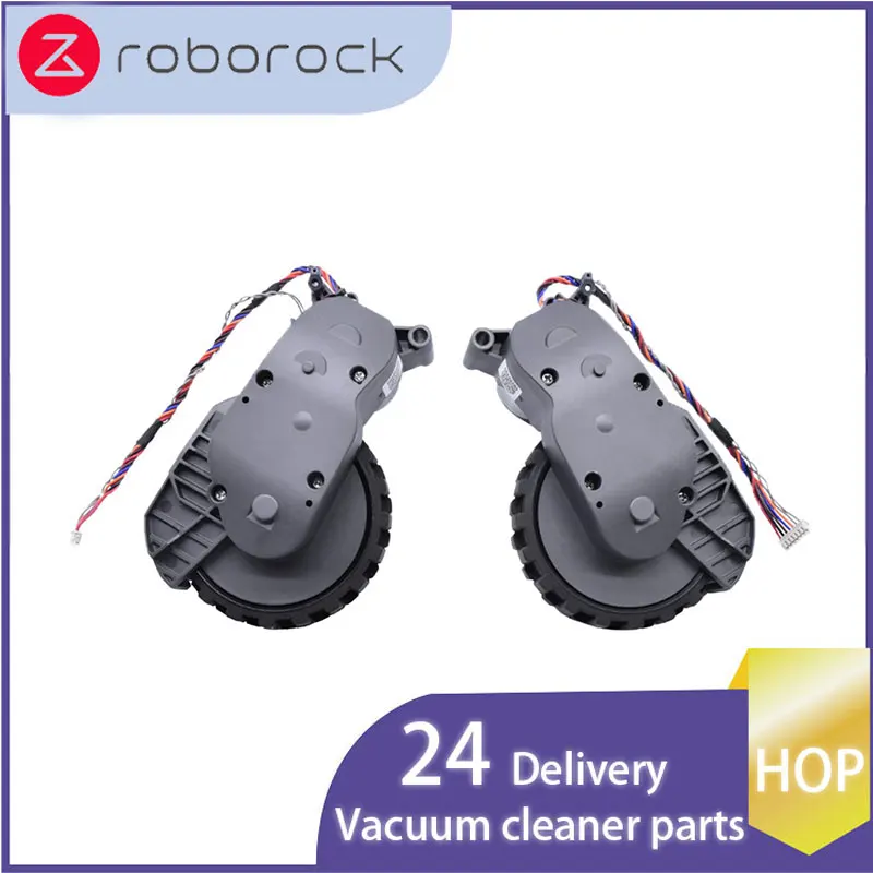 Roborock-Pièces de roues d'aspirateur d'origine, S5 MAX, S50 MAX, S55 MAX, Dock Pure, S7 Stores, Right Walking Wheels, Accessoires