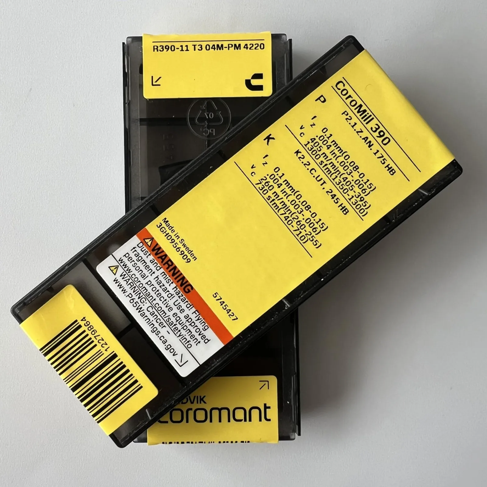 SANDVIK / R390-11T304M-PM 4220 / Original schwedische Hartlegierungsklinge 10 Stk