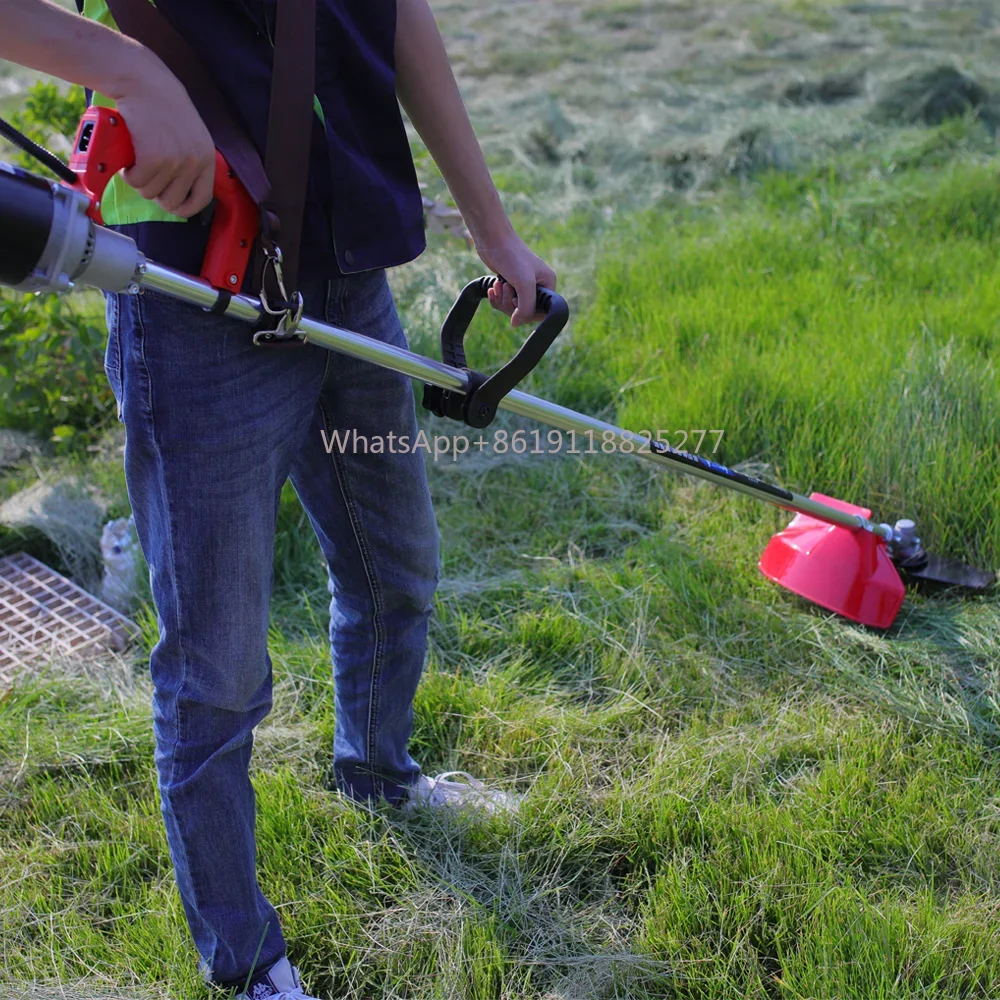 Mochila de soporte de 24V y 20Ah, batería de litio, cortadoras de césped eléctricas sin escobillas para sierras de césped usadas