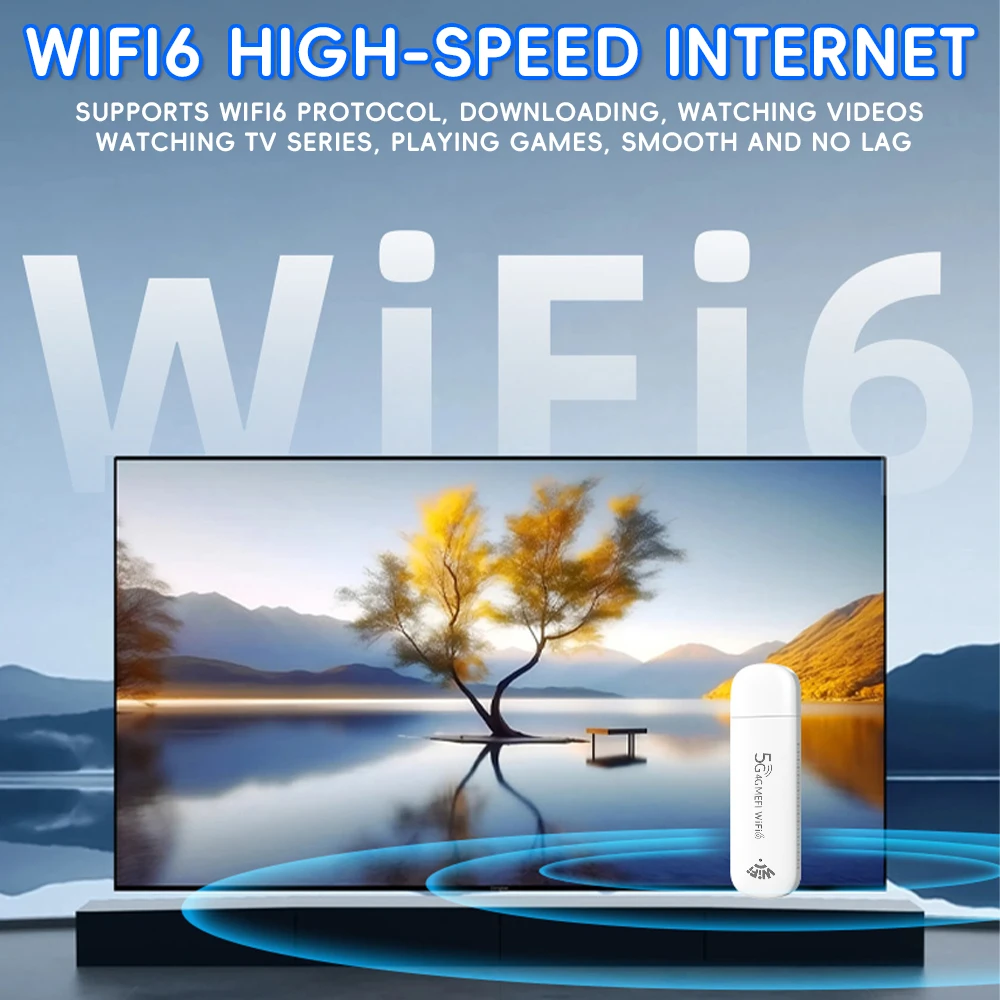 Router USB OPTFOCUS 4G LTE WiFi6 Dongle a banda larga mobile Modem Stick Hotspot Wifi portatile Router scheda SIM WiFi wireless da 150 Mbps