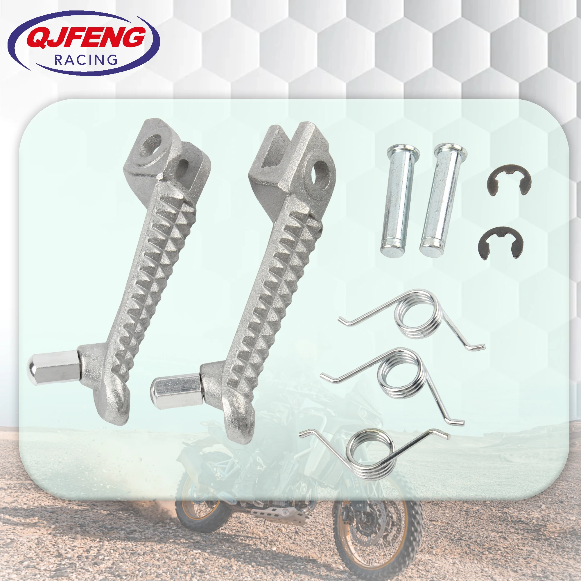 

For Yamaha YZF1000 Motorcycle Footrest Front / Rear Foot Step Pegs YZF R1 YZF600 YZF-R6 R6S Dirtbike Rider Foot Rests Pedal