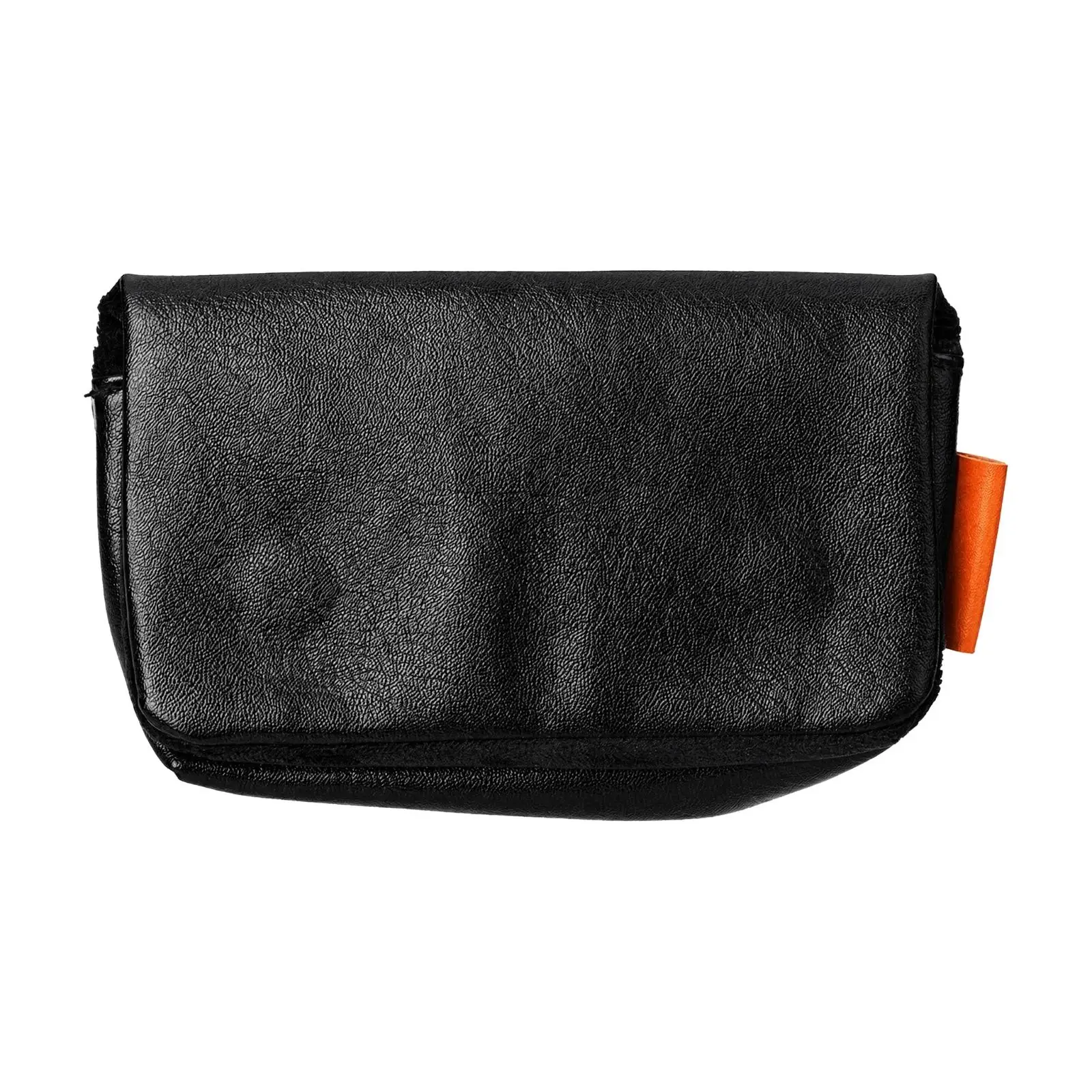 Soft Rectangular Camera Shoulder Bag Leather Flap Design Sling Pack for Photography Equipment Daily Commute Leisure Stroll