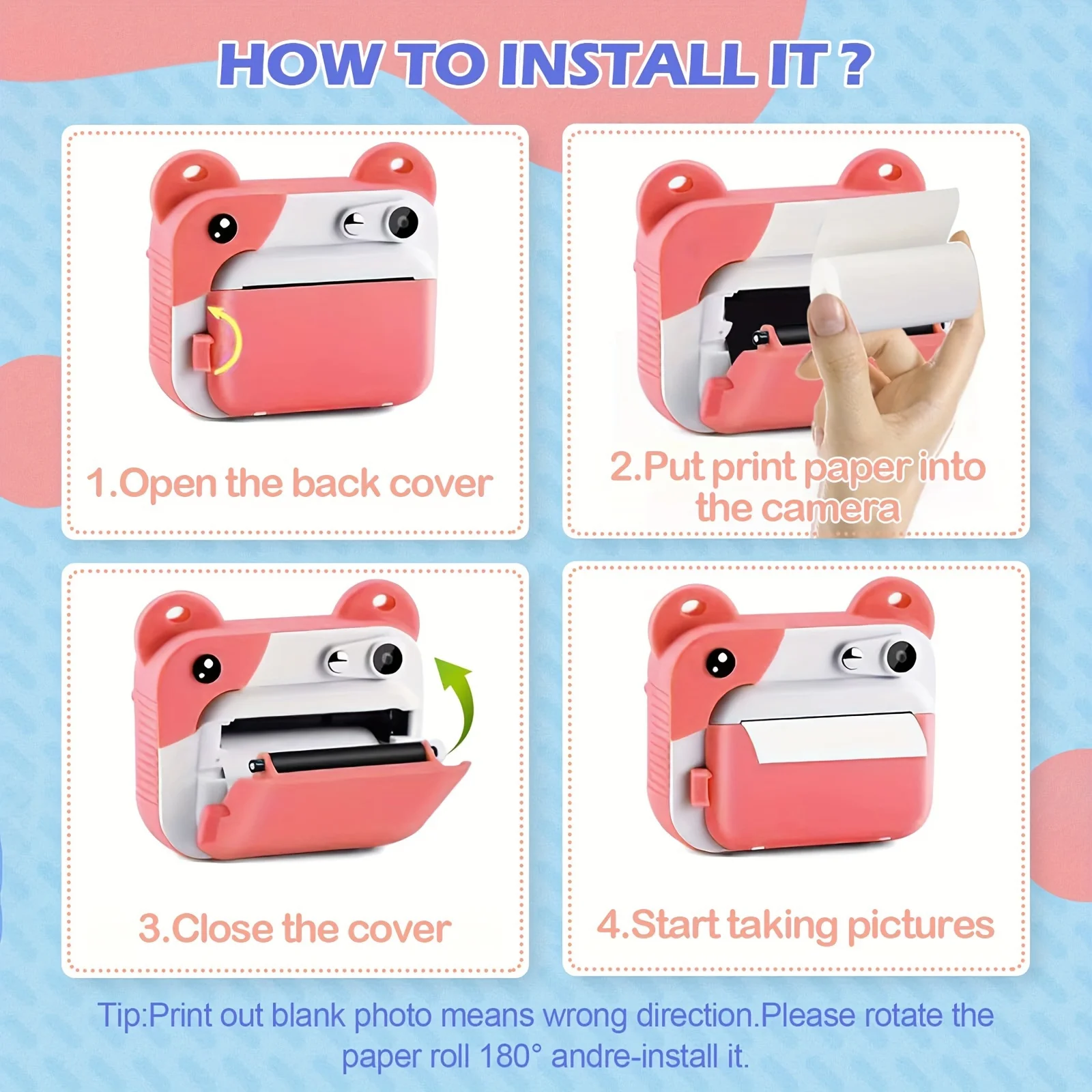 57x25mm High-Quality Thermal Paper - Inkless/Waterproof/Oil-Proof, Fit Mobile Thermal Printers, Note-Taking/Photo Printing