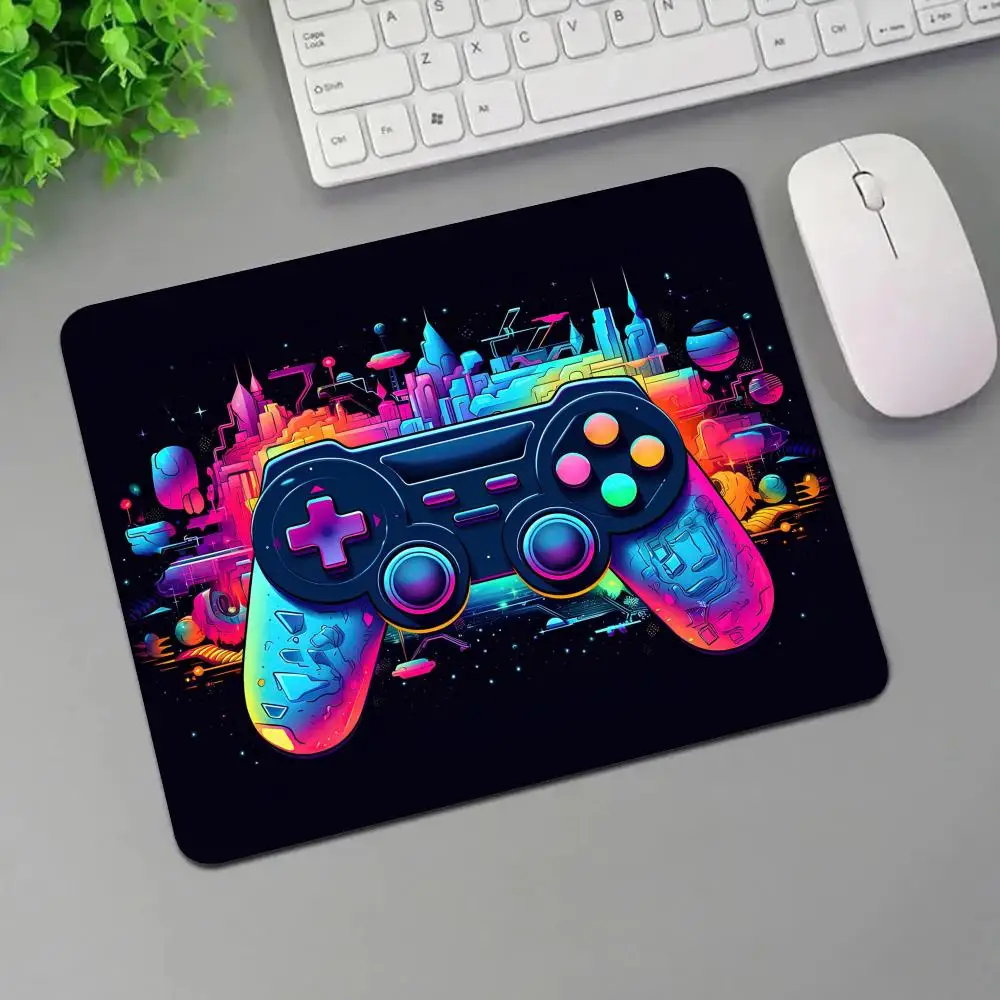 

Игровой коврик для мыши, черный светильник, настольный коврик, нескользящая резиновая основа, игровой компьютер, мини-ПК, настольный коврик для геймеров, офисные игровые аксессуары