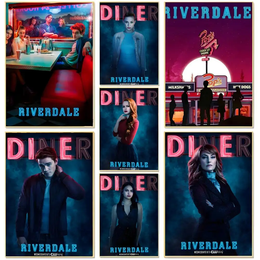 Drama Series R-riverdale Poster Living Room Bedroom Decorative Print Unframed Decor